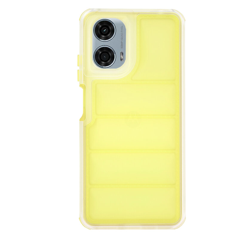 Husa Motorola Moto G24 Power Techsuit Wave Shield, galben