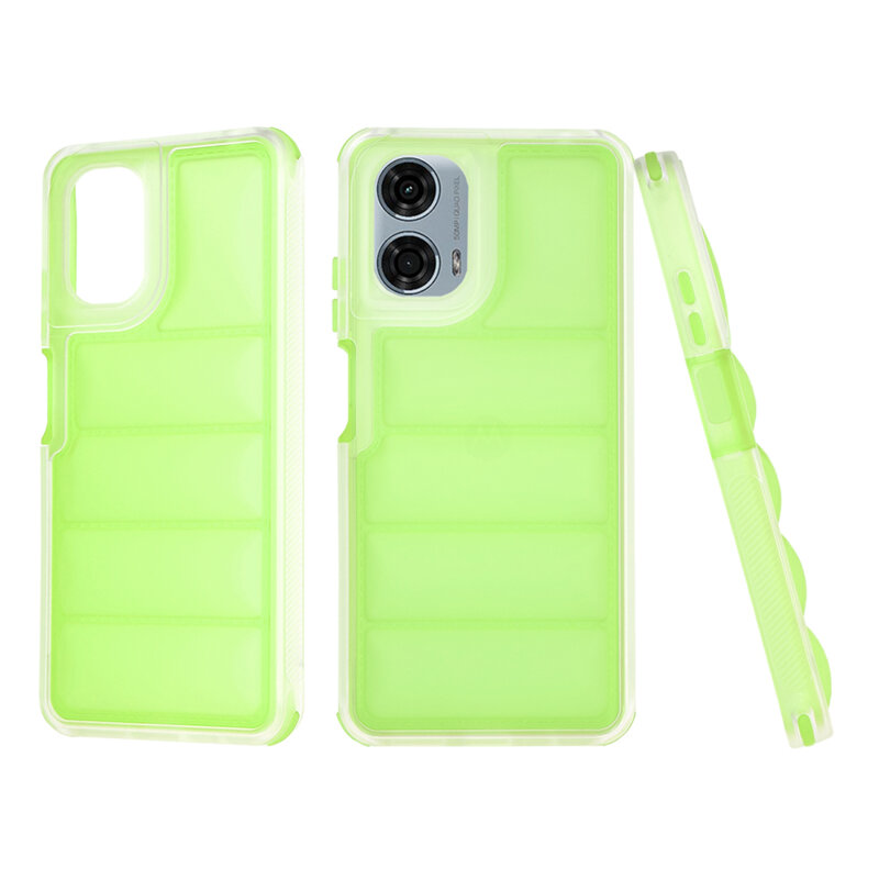 Husa Motorola Moto G24 Power Techsuit Wave Shield, verde