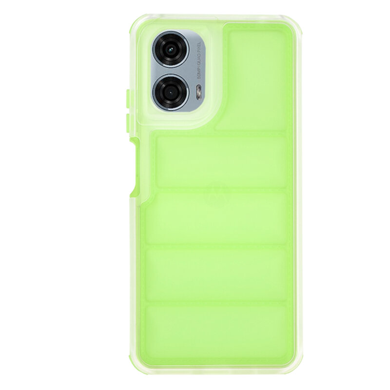 Husa Motorola Moto G24 Power Techsuit Wave Shield, verde