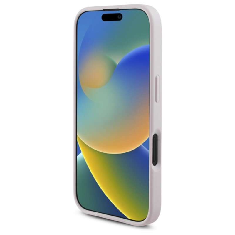 Husa originala Guess iPhone 16 Hardcase 4G Big Logo, roz, GUHCP16S4GMGPI