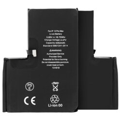 Baterie acumulator iPhone 13 Pro Max, 4352mAh, negru