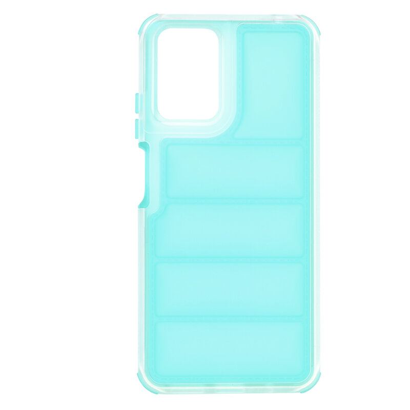 Husa Motorola Moto G04 Techsuit Wave Shield, turcoaz