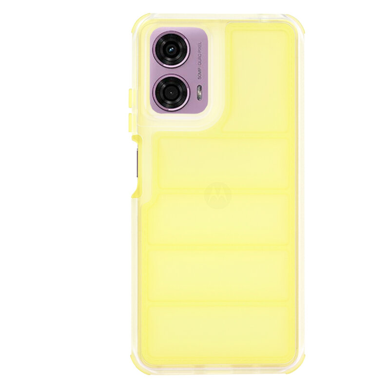 Husa Motorola Moto G24 Techsuit Wave Shield, galben