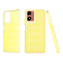 Husa Motorola Moto G04s Techsuit Wave Shield, galben