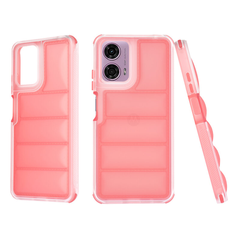 Husa Motorola Moto G24 Techsuit Wave Shield, rosu