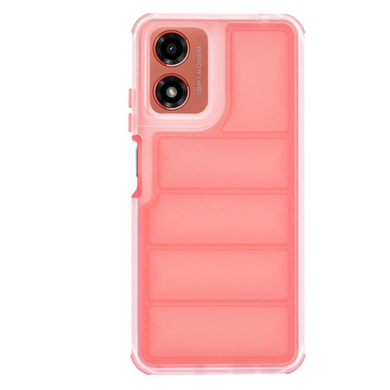 Husa Motorola Moto G04s Techsuit Wave Shield, rosu