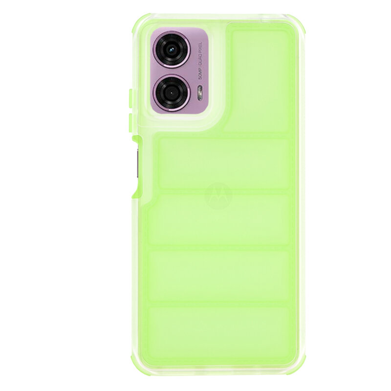 Husa Motorola Moto G24 Techsuit Wave Shield, verde