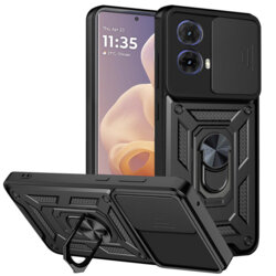 Husa Motorola Moto G85 protectie camera Techsuit CamShield Series, negru