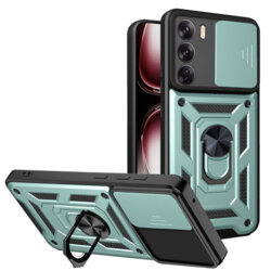 Husa Oppo Reno12 Pro protectie camera Techsuit CamShield Series, verde