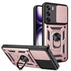 Husa Oppo Reno12 protectie camera Techsuit CamShield Series, roz