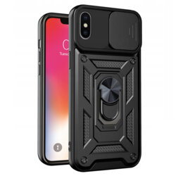 Husa iPhone XS protectie camera Techsuit CamShield Series, negru