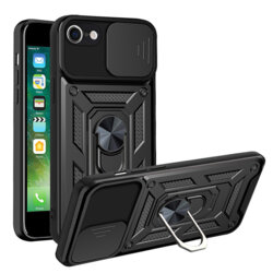 Husa iPhone 8 protectie camera Techsuit CamShield Series, negru
