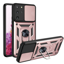 Husa Samsung Galaxy S20 Plus protectie camera Techsuit CamShield Series, roz