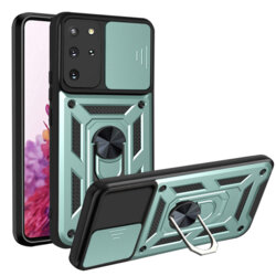 Husa Samsung Galaxy S20 Plus protectie camera Techsuit CamShield Series, verde