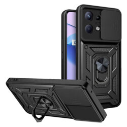 Husa Motorola Edge 50 Pro protectie camera Techsuit CamShield Series, negru