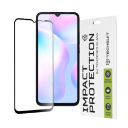 Folie sticla Xiaomi Redmi A2+ Techsuit 111D Full Glue Full Cover, negru