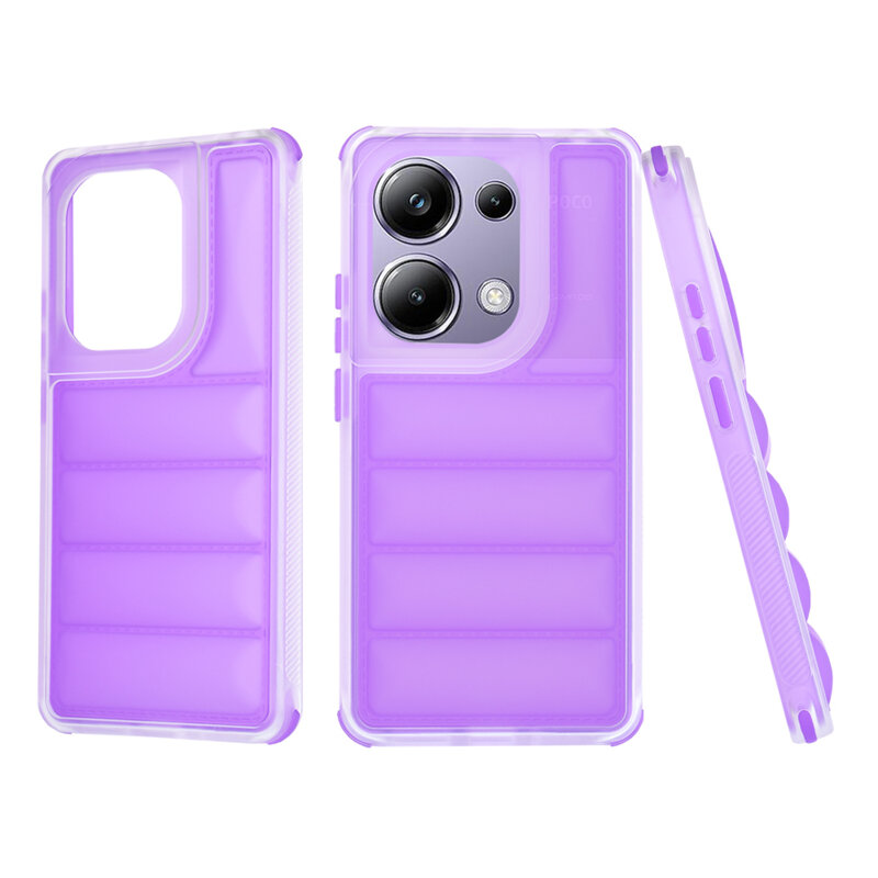 Husa Xiaomi Poco M6 Pro 4G Techsuit Wave Shield, mov