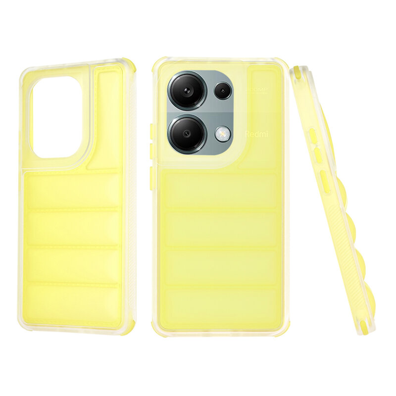 Husa Xiaomi Redmi Note 13 Pro 4G Techsuit Wave Shield, galben