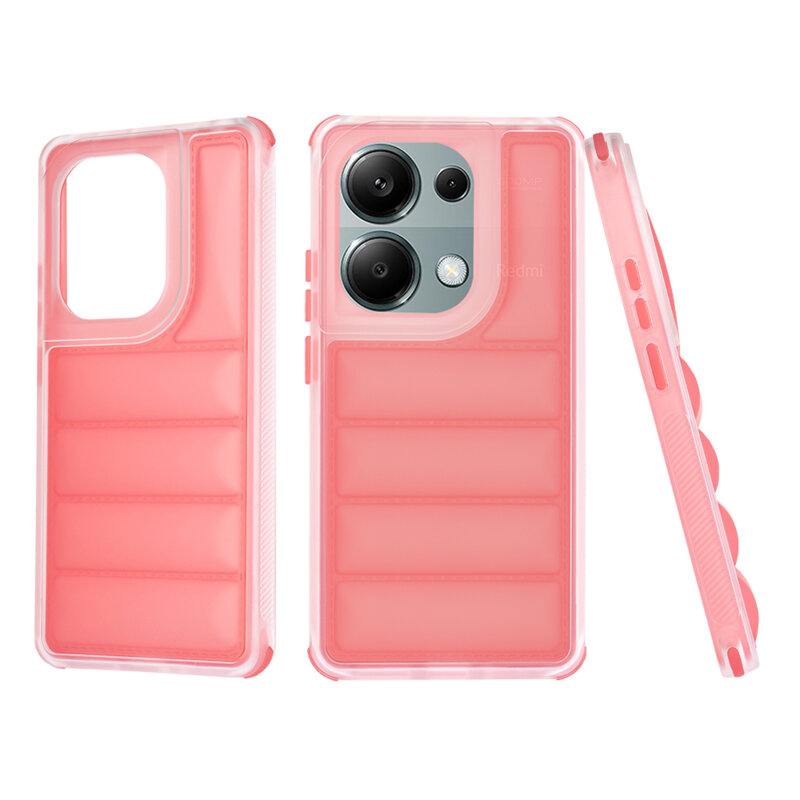 Husa Xiaomi Redmi Note 13 Pro 4G Techsuit Wave Shield, rosu