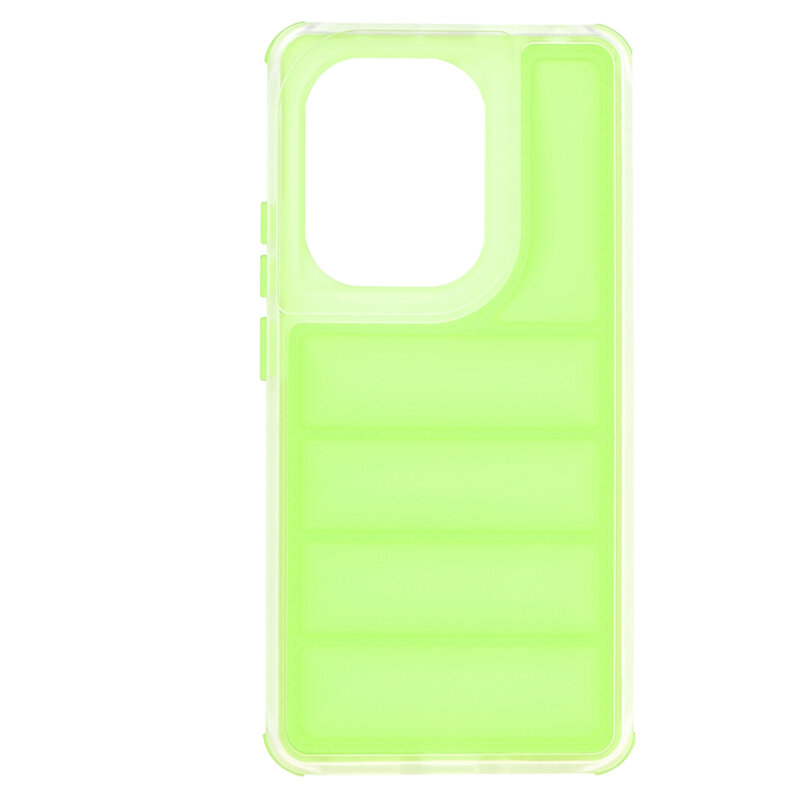 Husa Xiaomi Poco M6 Pro 4G Techsuit Wave Shield, verde