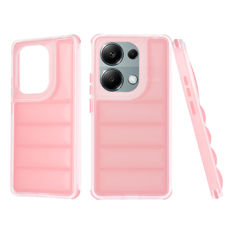Husa Xiaomi Redmi Note 13 Pro 4G Techsuit Wave Shield, roz