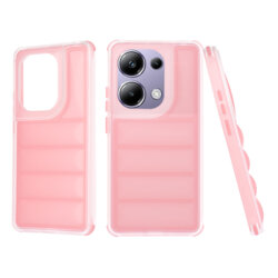 Husa Xiaomi Poco M6 Pro 4G Techsuit Wave Shield, roz