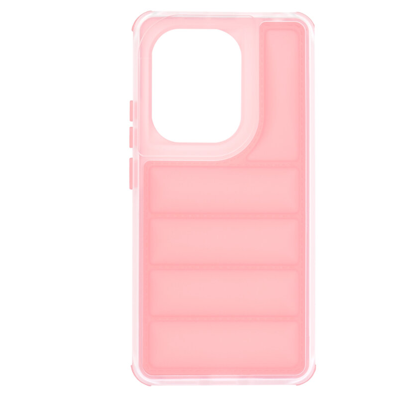 Husa Xiaomi Poco M6 Pro 4G Techsuit Wave Shield, roz