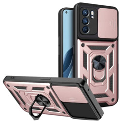 Husa Oppo Reno6 5G protectie camera Techsuit CamShield Series, roz