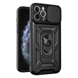 Husa iPhone 11 Pro protectie camera Techsuit CamShield Series, negru