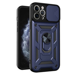 Husa iPhone 11 Pro protectie camera Techsuit CamShield Series, albastru