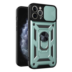 Husa iPhone 11 Pro protectie camera Techsuit CamShield Series, verde