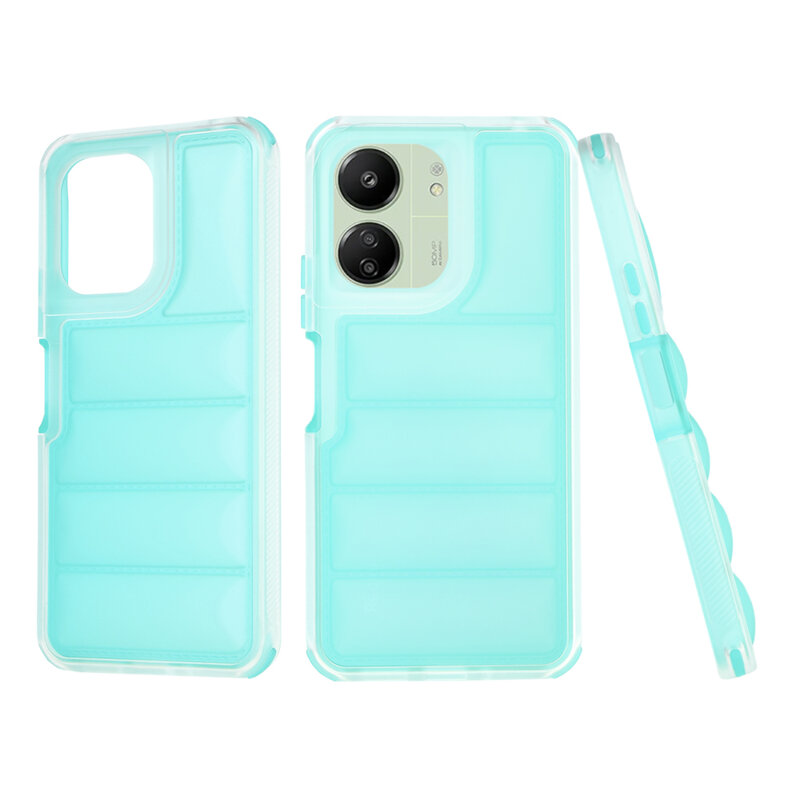 Husa Xiaomi Redmi 13C 4G Techsuit Wave Shield, turcoaz