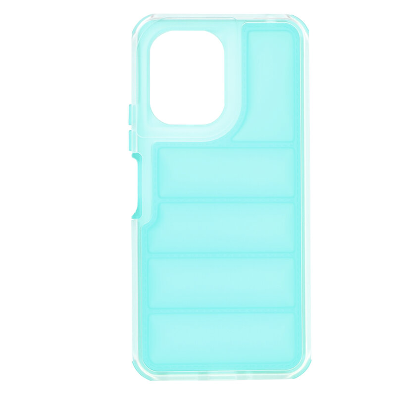 Husa Xiaomi Poco C65 Techsuit Wave Shield, turcoaz