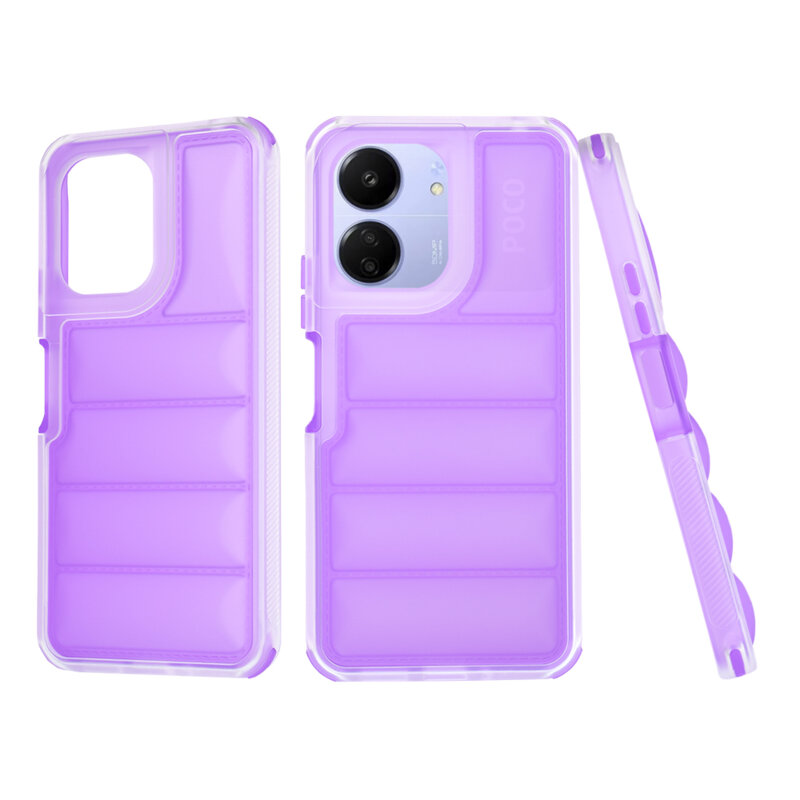 Husa Xiaomi Poco C65 Techsuit Wave Shield, mov