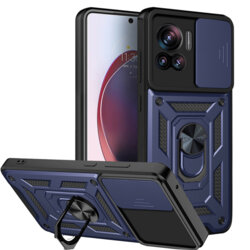 Husa Motorola Edge 30 Ultra protectie camera Techsuit CamShield Series, albastru