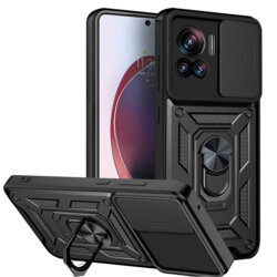 Husa Motorola Edge 30 Ultra protectie camera Techsuit CamShield Series, negru