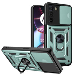 Husa Motorola Edge 30 protectie camera Techsuit CamShield Series, verde