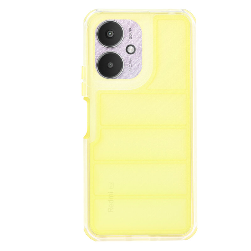 Husa Xiaomi Poco C65 Techsuit Wave Shield, galben