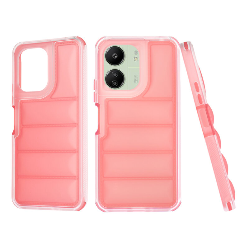 Husa Xiaomi Redmi 13C 4G Techsuit Wave Shield, rosu