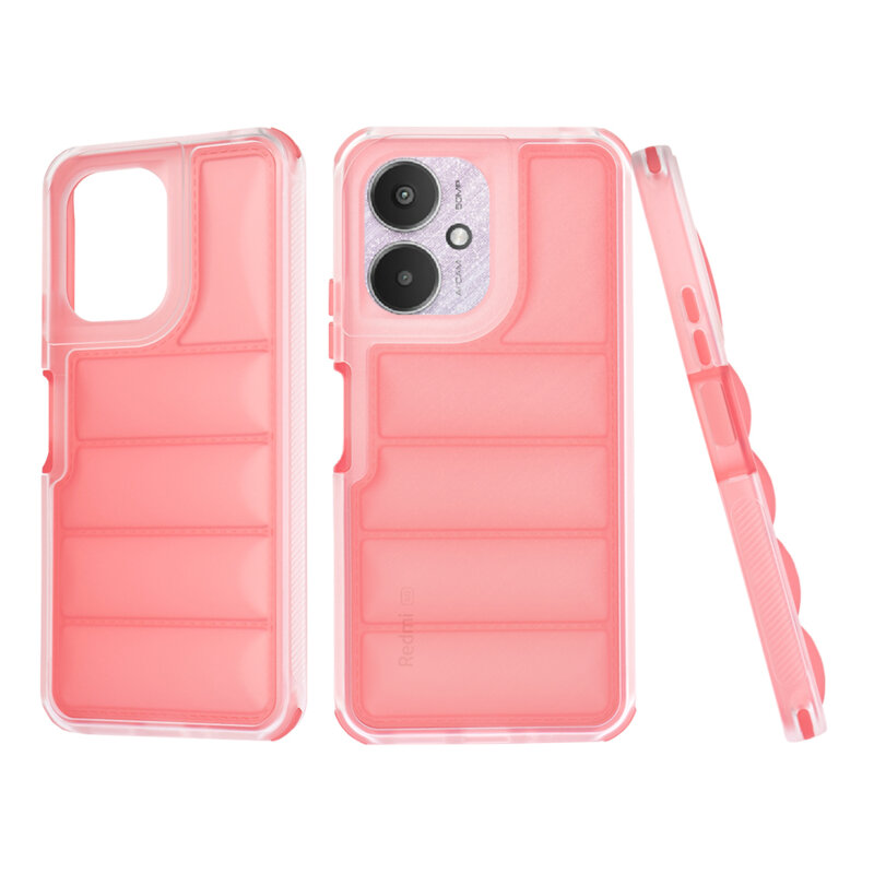 Husa Xiaomi Redmi 13C 5G Techsuit Wave Shield, rosu