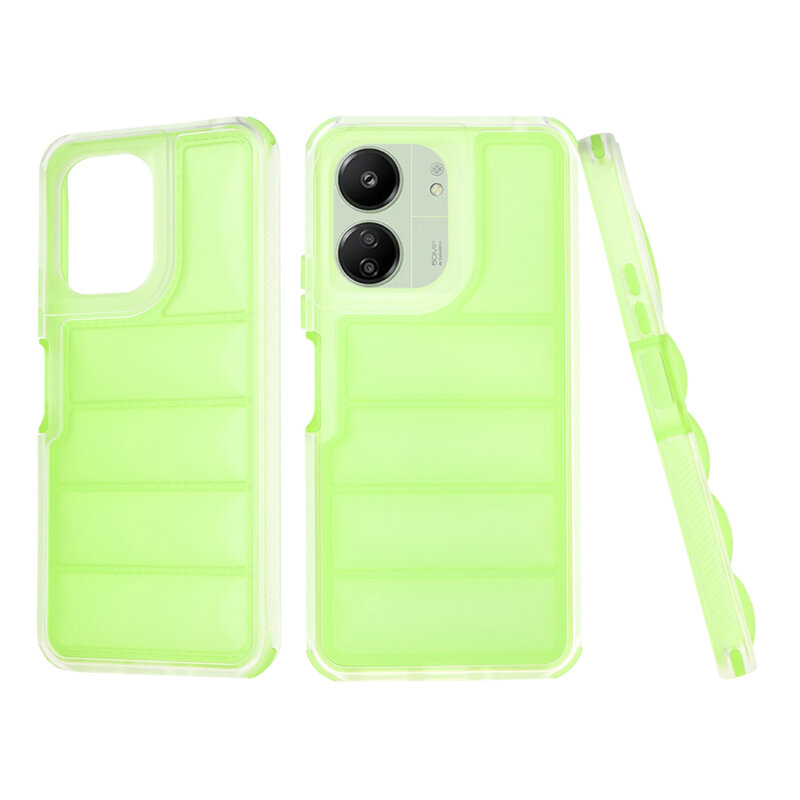 Husa Xiaomi Redmi 13C 4G Techsuit Wave Shield, verde