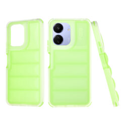 Husa Xiaomi Poco C65 Techsuit Wave Shield, verde