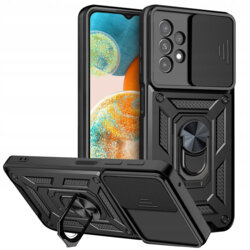 Husa Samsung Galaxy A23 protectie camera Techsuit CamShield Series, negru