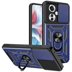 Husa Oppo Reno11 F protectie camera Techsuit CamShield Series, albastru