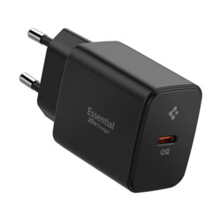 Incarcator tip C Fast Charging, 20W Spigen, negru, EE201EU