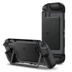 Husa, carcasa Nintendo Switch 2 Spigen Dual Grip, negru