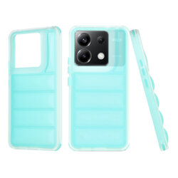 Husa Xiaomi Poco X6 Techsuit Wave Shield, turcoaz