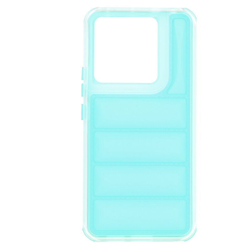 Husa Xiaomi Poco X6 Techsuit Wave Shield, turcoaz