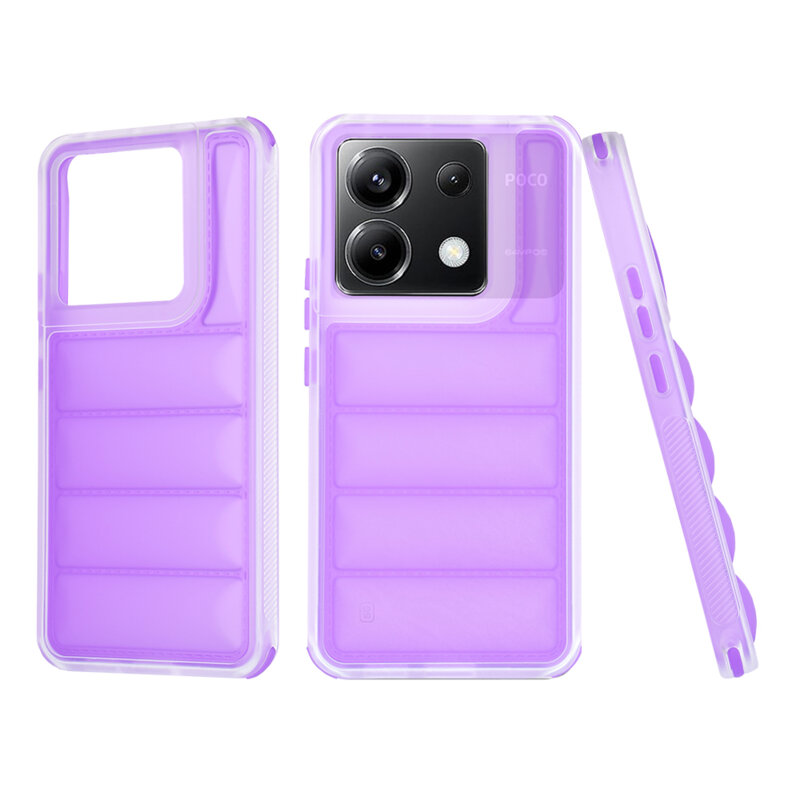 Husa Xiaomi Poco X6 Techsuit Wave Shield, mov