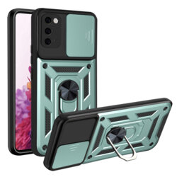 Husa Samsung Galaxy S20 5G protectie camera Techsuit CamShield Series, verde